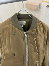 Load image into Gallery viewer, 1990s Armani Padded Military Jacket with Rope Closure Detailing - Size L
