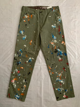 Load image into Gallery viewer, 2011 CDGH Green Paint Splattered Work Pants - Size XL