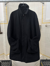 Load image into Gallery viewer, Late 1990s Mandarina Duck Egg Cell Padded High Neck Trench - Size M