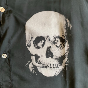 aw1994 Yohji Yamamoto Skull Polyester Shirt - Size M