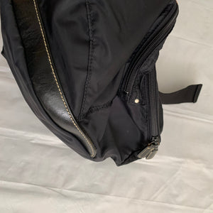2000s Issey Miyake Black Nylon Bum Bag - OS