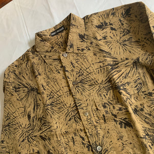 1990s Issey Miyake Splattered Dyed Graphic Print - Size L