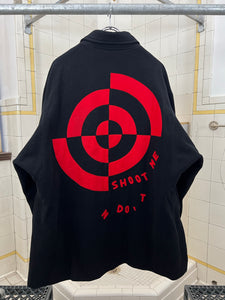 aw1990 Yohji Yamamoto Bullseye 'Don't Shoot Me' Hunting Jacket - Size OS