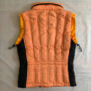 aw2000 Issey Miyake Peach Puffer Vest - Size M
