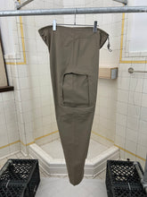 Load image into Gallery viewer, 2000s Mandarina Duck Khaki &#39;Cocoon&#39; Aeropants with Egg Cell Cargo Pockets - Size OS