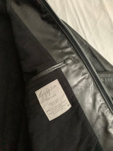 Load image into Gallery viewer, aw1997 Yohji Yamamoto Cropped Black Leather Jacket - Size OS