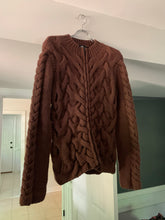 Load image into Gallery viewer, 1990s Lad Musician Skeleton Spinal Weave Cardigan - Size M