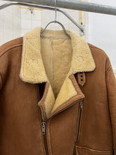 Load image into Gallery viewer, 1980s Marithe Francois Girbaud Shearling Leather Jacket - Size XL