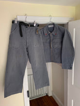 Load image into Gallery viewer, 1950s Vintage &quot;Air France&quot; Faded Mechanic Pants - Size M