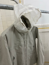 Load image into Gallery viewer, Late 1990s Mandarina Duck Light Grey Technical Jacket with Packable Hood - Size S