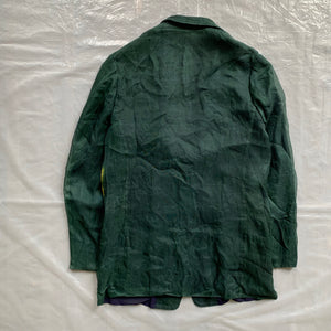 ss2002 Yohji Yamamoto Silk Gauze Saeko Jacket - Size L