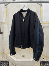 Load image into Gallery viewer, aw1993 Armani Padded Bomber Jacket with Pull Cords on Sleeves - Size XL