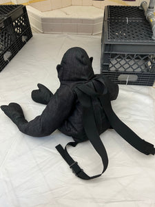 2010s Vintage Christopher Raeburn Plush Denim Gorilla Backpack - Size OS