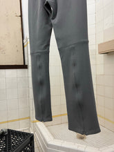 Load image into Gallery viewer, 2000s Mandarina Duck Futuristic Slate Grey Textured Leggings - Size XS