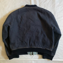 Load image into Gallery viewer, 1990s Armani Heavy Cotton Cropped Bomber Jacket - Size XL