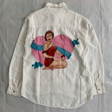 Load image into Gallery viewer, aw1991 Yohji Yamamoto 6.1 The Men Go Yohji Go Pinup Shirt - Size M