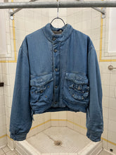 Load image into Gallery viewer, 1980s Marithe Francois Girbaud x Closed Padded Cropped Jacket with Pocket Detailing - Size M