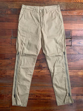 Load image into Gallery viewer, 2010s Issey Miyake Beige Tactical Trousers with Side Seam Zippers - Size M