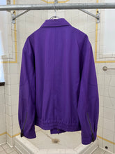 Load image into Gallery viewer, 1980s Armani Dual Zip Iridescent Flight Jacket - Size XL
