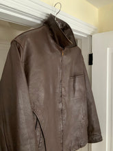 Load image into Gallery viewer, 1980s CDGH Brown Paneled Leather Work Jacket - Size OS