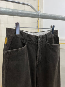 1990s Armani Corduroy Trousers - Size M