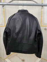 Load image into Gallery viewer, 2000s Mandarina Duck Contemporary Padded Leather Jacket - Size S