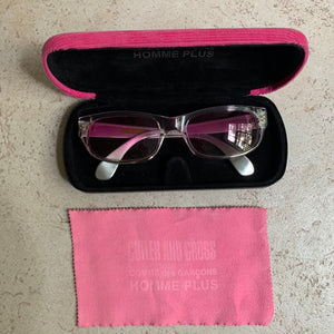 ss2005 CDGH+ x Cutler & Gross Pink Glasses - Size OS