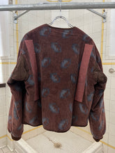 Load image into Gallery viewer, 1990s Armani Graphic Corduroy Liner Jacket with Fleece Lining - Size M