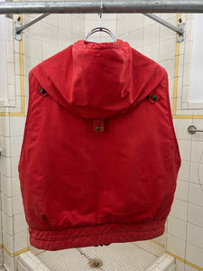 1980s Marithe Francois Girbaud x Closed Hooded Life Preserver Vest - Size M