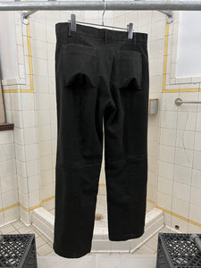 2000s Mandarina Duck Articulated Trousers with Lined Knee Cutouts - Size L