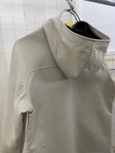 2000s Mandarina Duck Contemporary Hoodie with Hidden Front Pockets - Size S