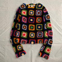 Load image into Gallery viewer, 2009 CDG Hand Knitted Floral Sweater - Size S
