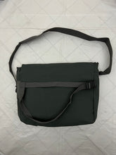 Load image into Gallery viewer, Late 1990s Mandarina Duck Slate Green Messenger Bag - Size OS