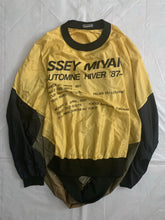 Load image into Gallery viewer, aw1987 Issey Miyake Earth Tone Nylon Circle Pattern Staff Crewneck - Size OS