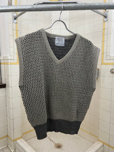 Load image into Gallery viewer, 1980s Marithe Francois Girbaud Knitted Thermal Sweater Vest - Size M
