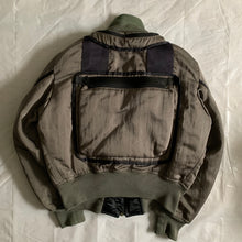 Load image into Gallery viewer, aw1996 Issey Miyake Grey Cargo Bomber Jacket - Size M