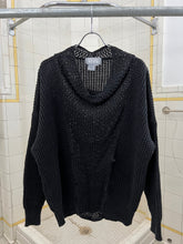 Load image into Gallery viewer, 1980s Marithe Francois Girbaud Deformed Multi Gauge Knit Sweater with Cowlneck - Size M