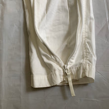 Load image into Gallery viewer, 2000s Issey Miyake White Dual Front Zip Technical Pants - Size S
