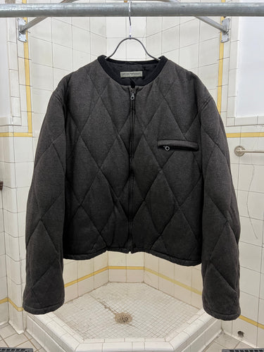 1990s Armani Quilted Down Bomber - Size S