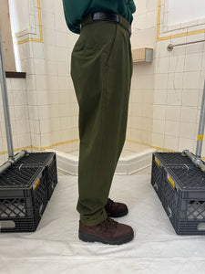 1980s Katharine Hamnett Cuffed Military Trousers - Size M