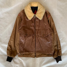 Load image into Gallery viewer, 1980s Massimo Osti x CP Company Shearling Collar Military Jacket with Removable Sleeves - Size XL