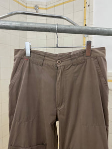 2000s Vintage Longboard Light Brown Cargo Pants - Size M