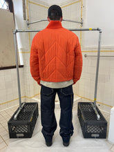 Load image into Gallery viewer, 1990s Armani Orange Quilted Bomber Jacket - Size XL