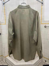 Load image into Gallery viewer, 1980s Marithe Francois Girbaud Multi Stripe Layered Pocket Shirt - Size L