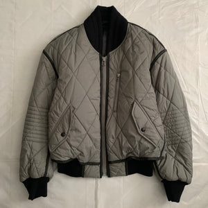 aw1993 Issey Miyake Articulated Paneled Cropped Nylon Bomber - Size L