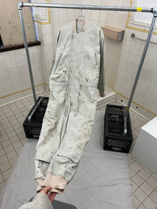 1980s Katharine Hamnett Paint Splattered Flight Suit - Size L