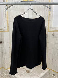 aw2009 Yohji Yamamoto "Manneken Pis" Intarsia Sweater - Size L