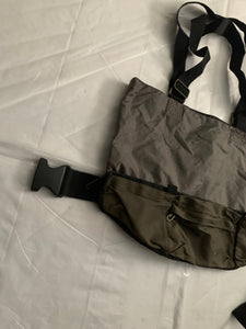2000s Vintage Nike Transformable Military Waist/Tote Bag - Size OS