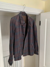 Load image into Gallery viewer, 1980s CDGH Earth Tone Plaid Work Blouson - Size L