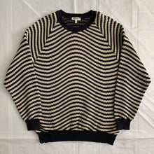 Load image into Gallery viewer, 1990s Armani Wavy Cotton Knit - Size L
